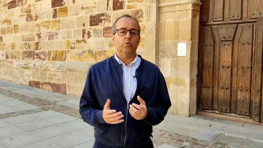 Juan Carlos López, delegado diocesano de Enseñanza, habla sobre la clase de religión en Zamora