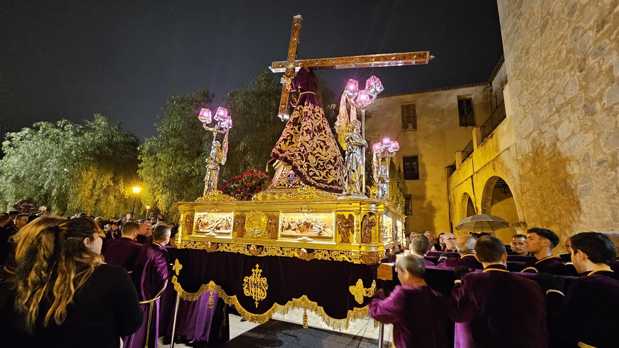 El patrón de Orihuela desafía a la lluvia