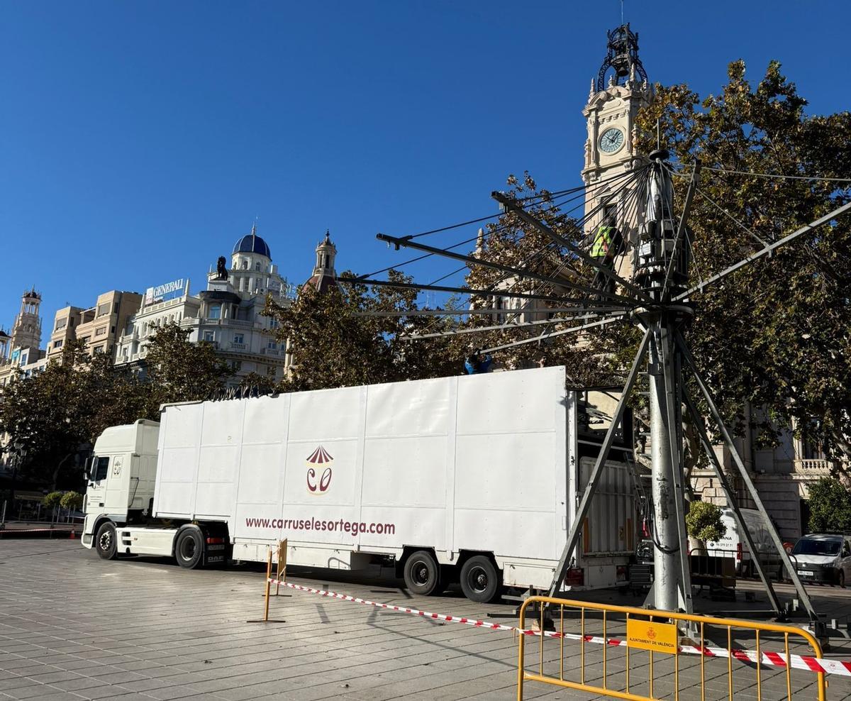 El carrusel ha empezado su "plantà"