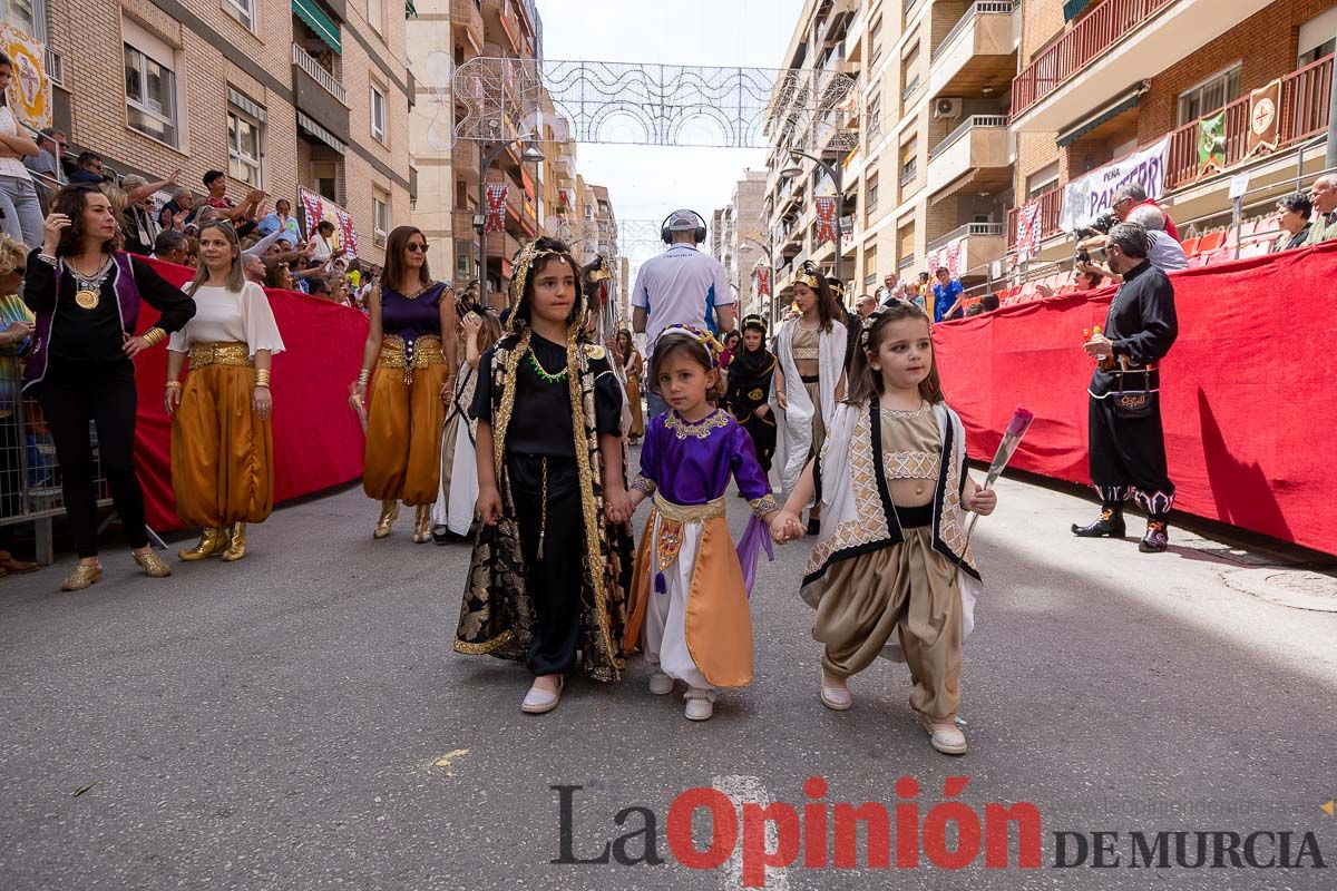 Desfile infantil del Bando Moro en las Fiestas de Caravaca