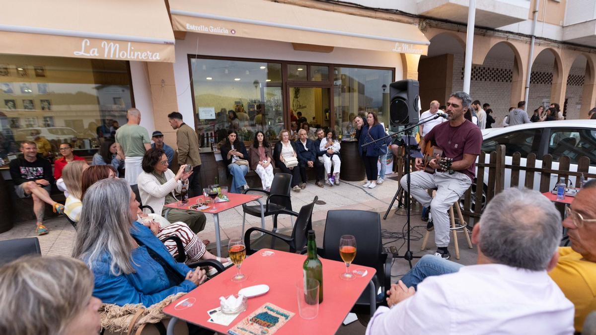Nudo Norte durante su concierto del viernes en La Molinera.