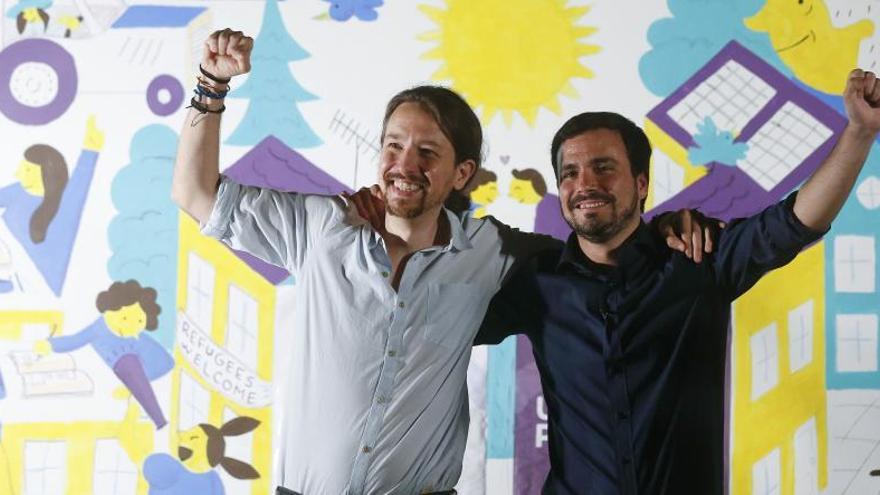 Iglesias y Garzón llaman a &quot;construir&quot; un país mejor