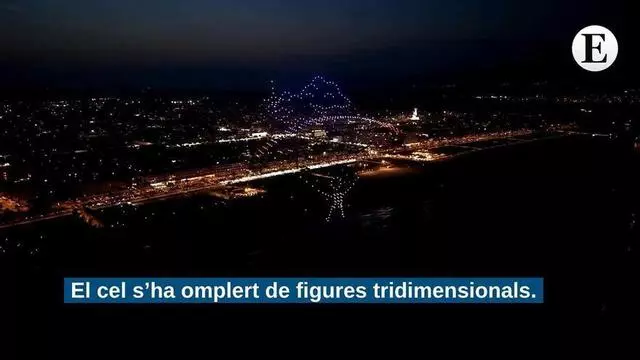 VÍDEO | Empuriabrava s'estrena com a seu del Drone Show Festival durant les Festes del Carme