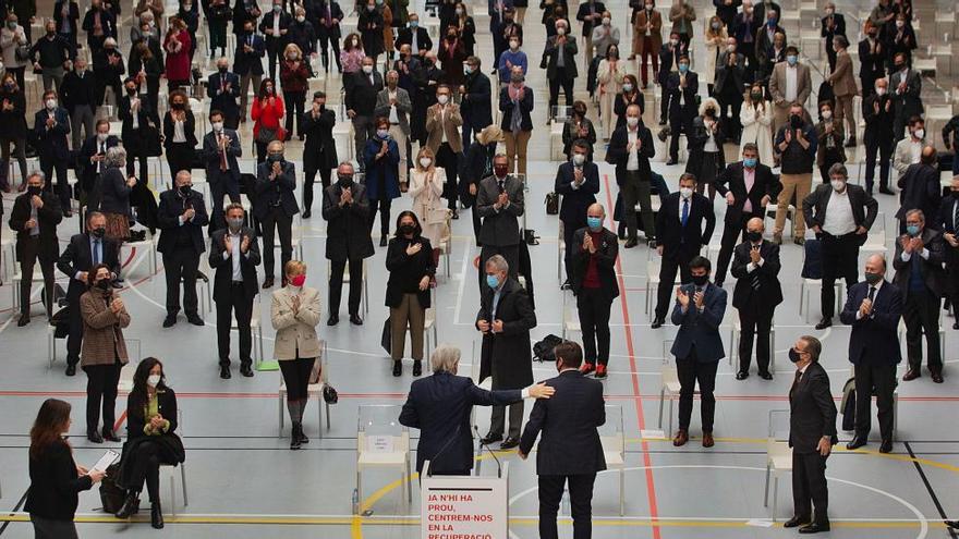 Acte empresarial celebrat ahir a l&#039;Estació del Nord de Barcelona.