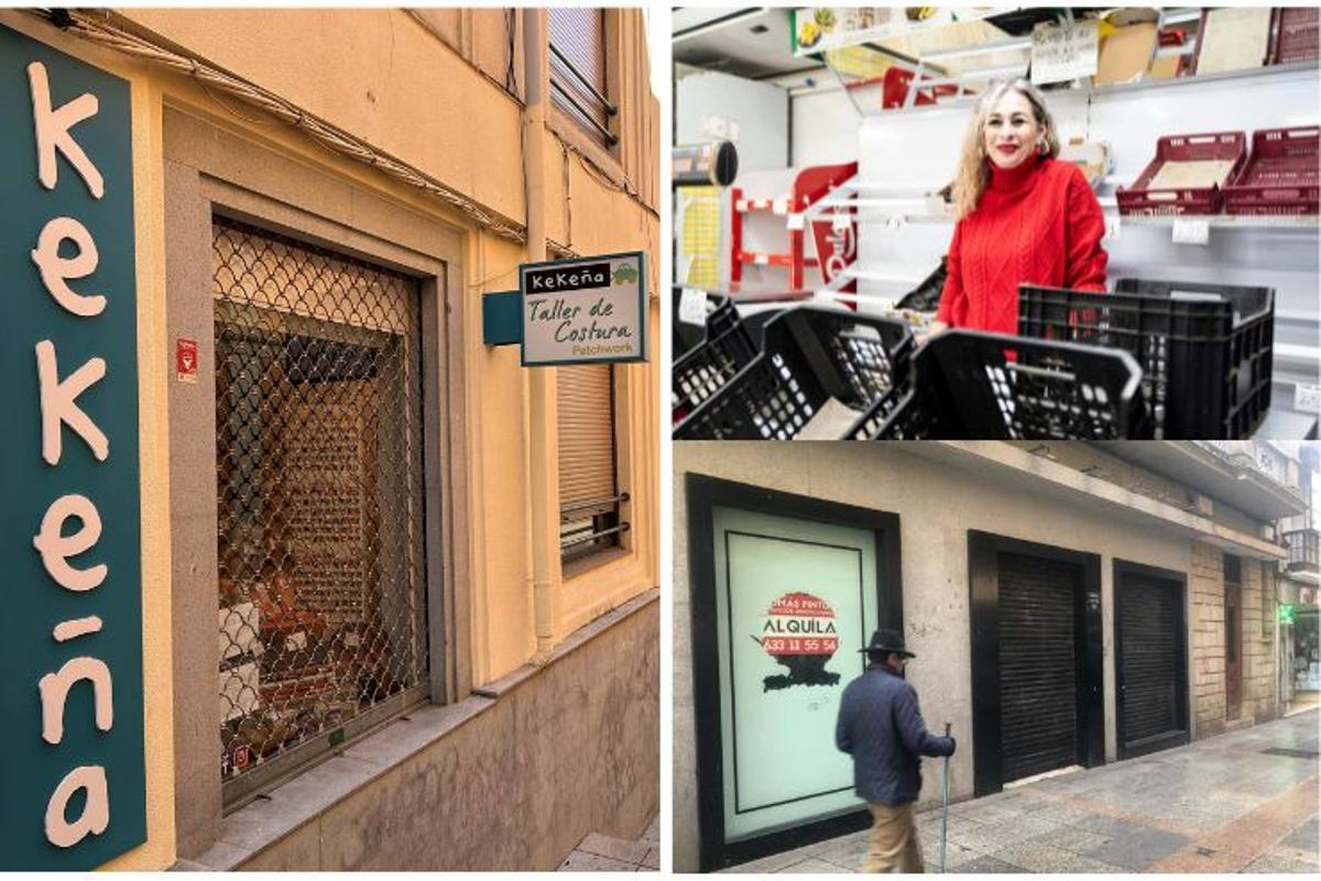 Locales que cierran en Cáceres.