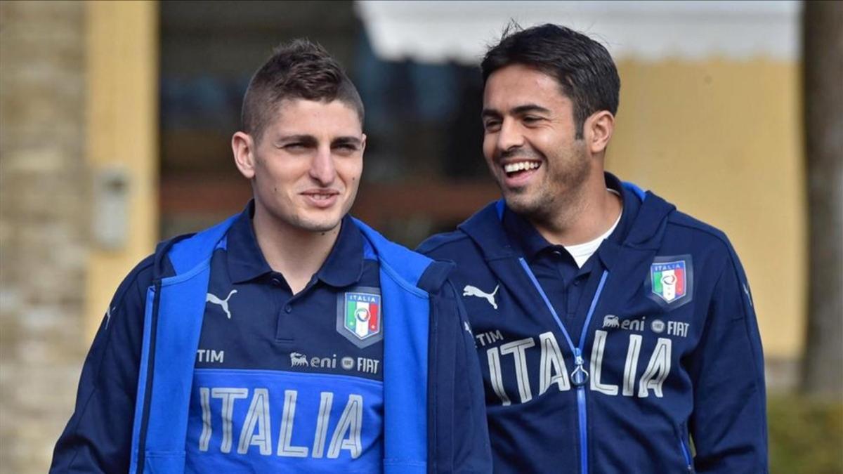 Marco Verratti, en la selección italiana