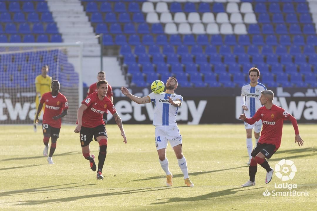 El Mallorca exhibe poderío en Leganés