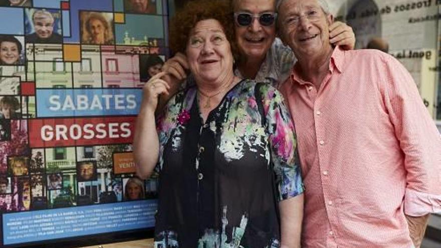 Minnie Marx, Ventura Pons i Joan Pera.