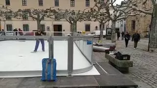 La pista de hielo abre sus puertas hoy miércoles en la plaza de Viriato de Zamora