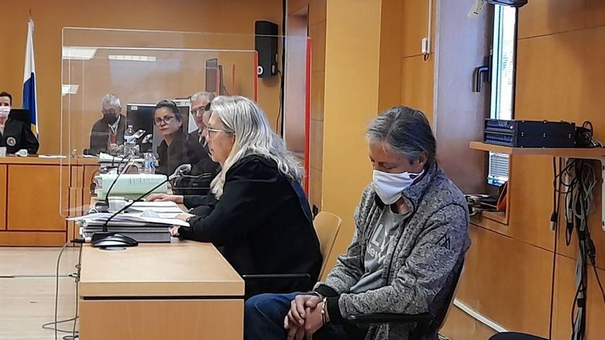 The jury finds the defendant guilty of killing a woman in Tenerife