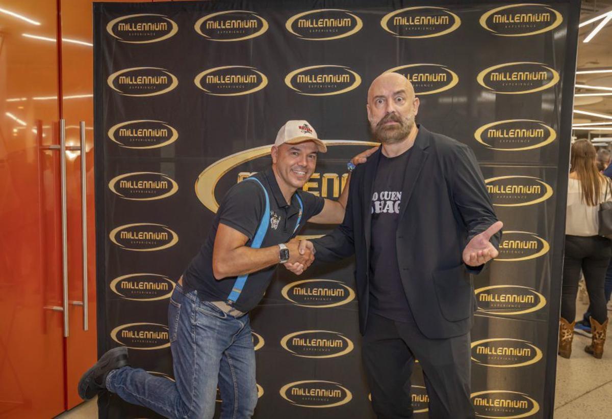 José Boto y Goyo Jiménez fueron las estrellas de la noche.