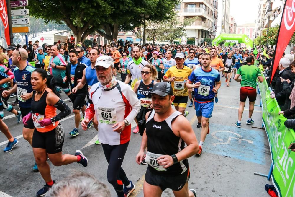 Ahouchar y Benali se adjudican la Media Maratón con autoridad. Por primera vez era valedera para el Autonómico