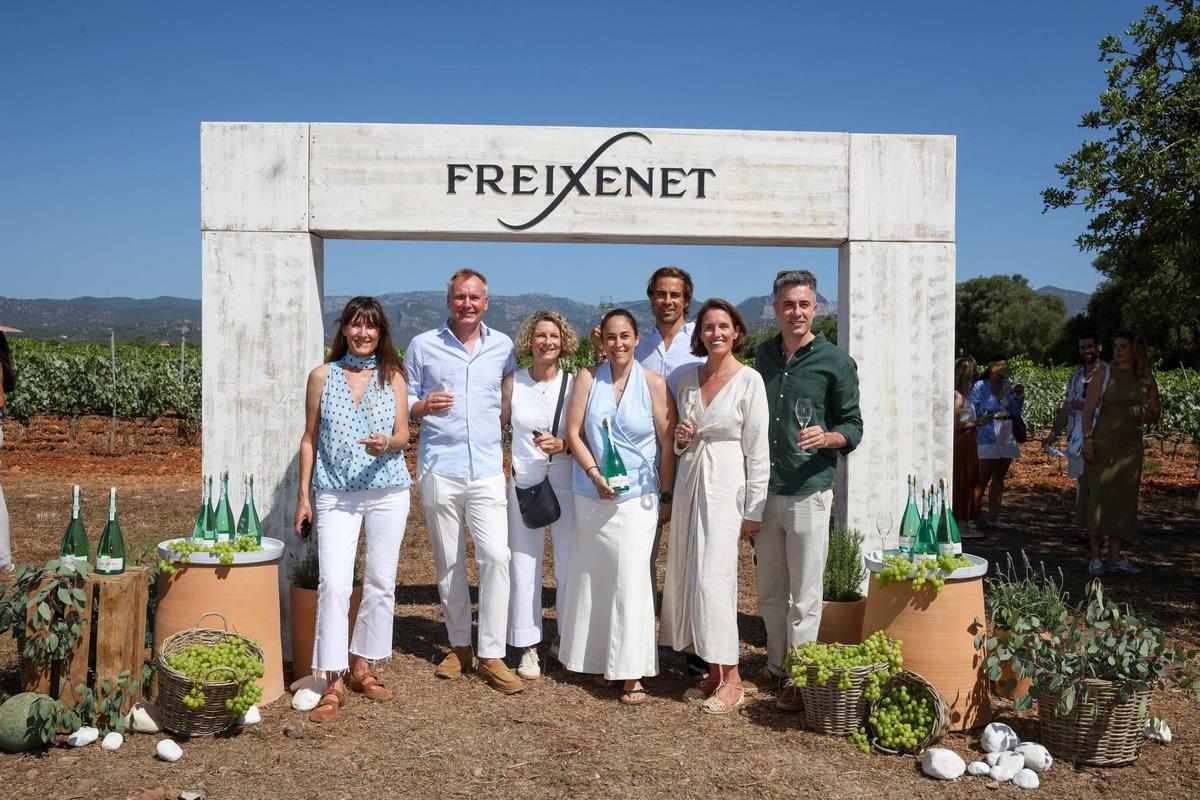 Algunos de los responsables del nuevo Freixenet Mallorca