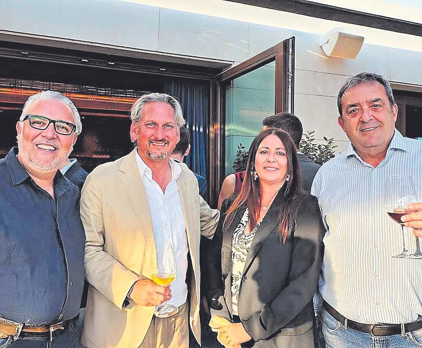 Jesús Cuartero, Khristoff Both, Estefanía Pizá y Jaume Pizá.