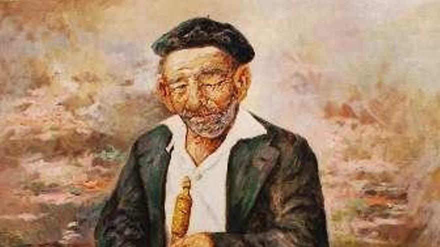 Pachu Ríos, pintado por Víctor San Juan.