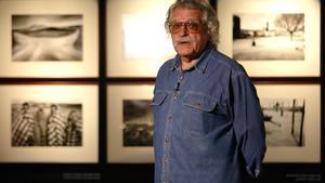 El fotógrafo Ramon Masats durante la presentación en Madrid de su exposición Contactos en el año 2006.