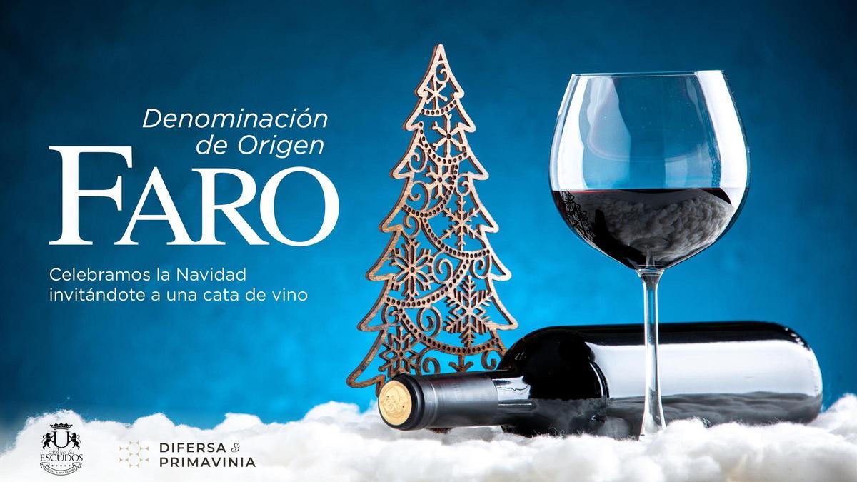 Faro te invita a celebrar la Navidad con una cata de vino.