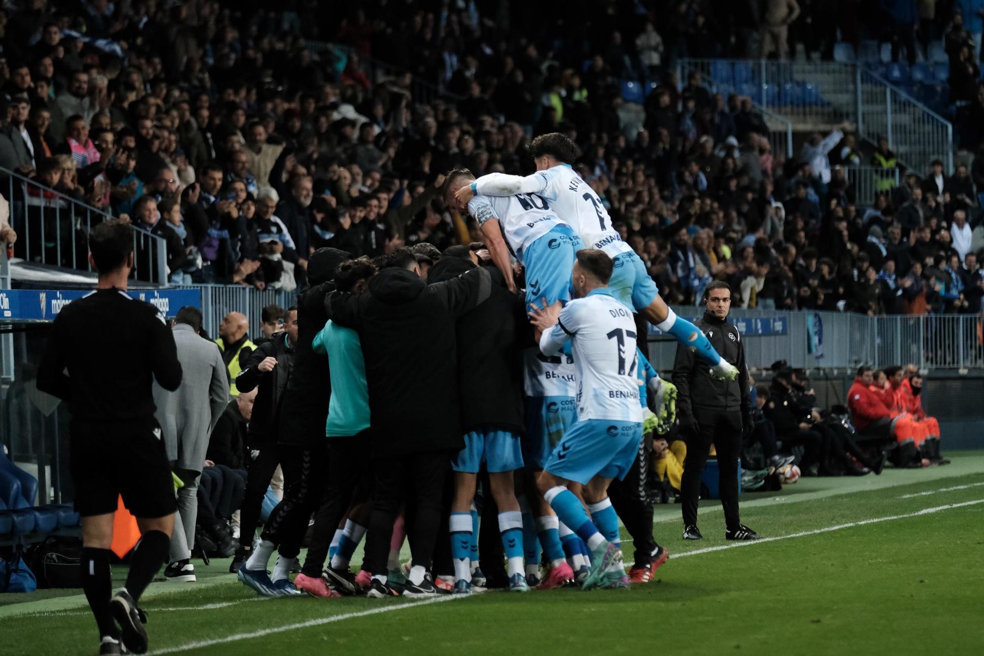 El Málaga CF - Algeciras CF, en imágenes