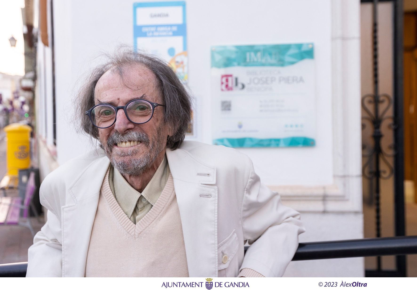 Homenatge a Josep Piera a la biblioteca de Beniopa