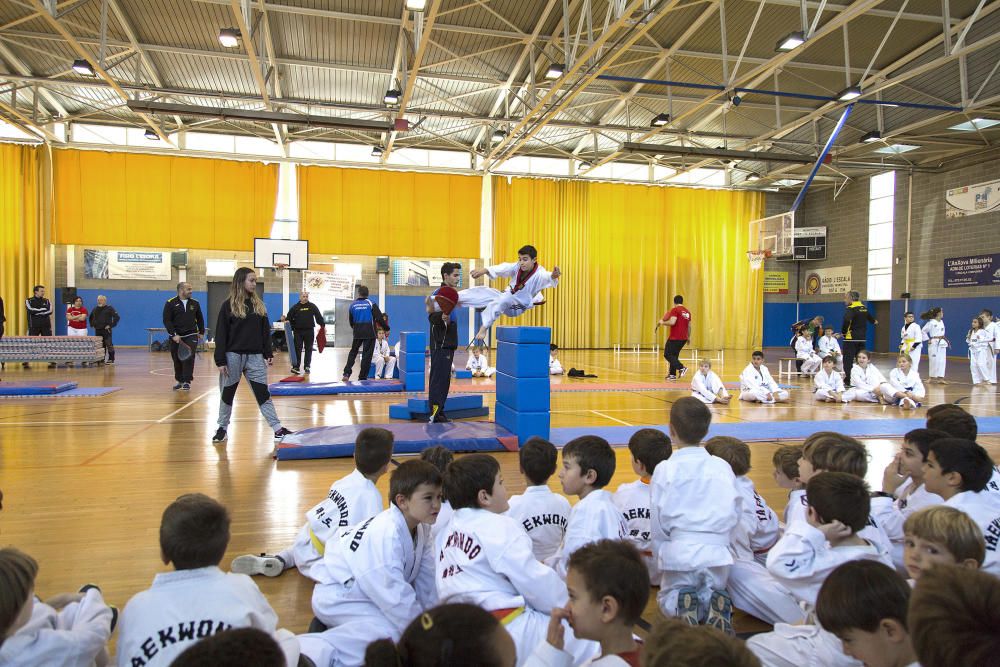 Campionat de Salts de taekwondo a l'Escala