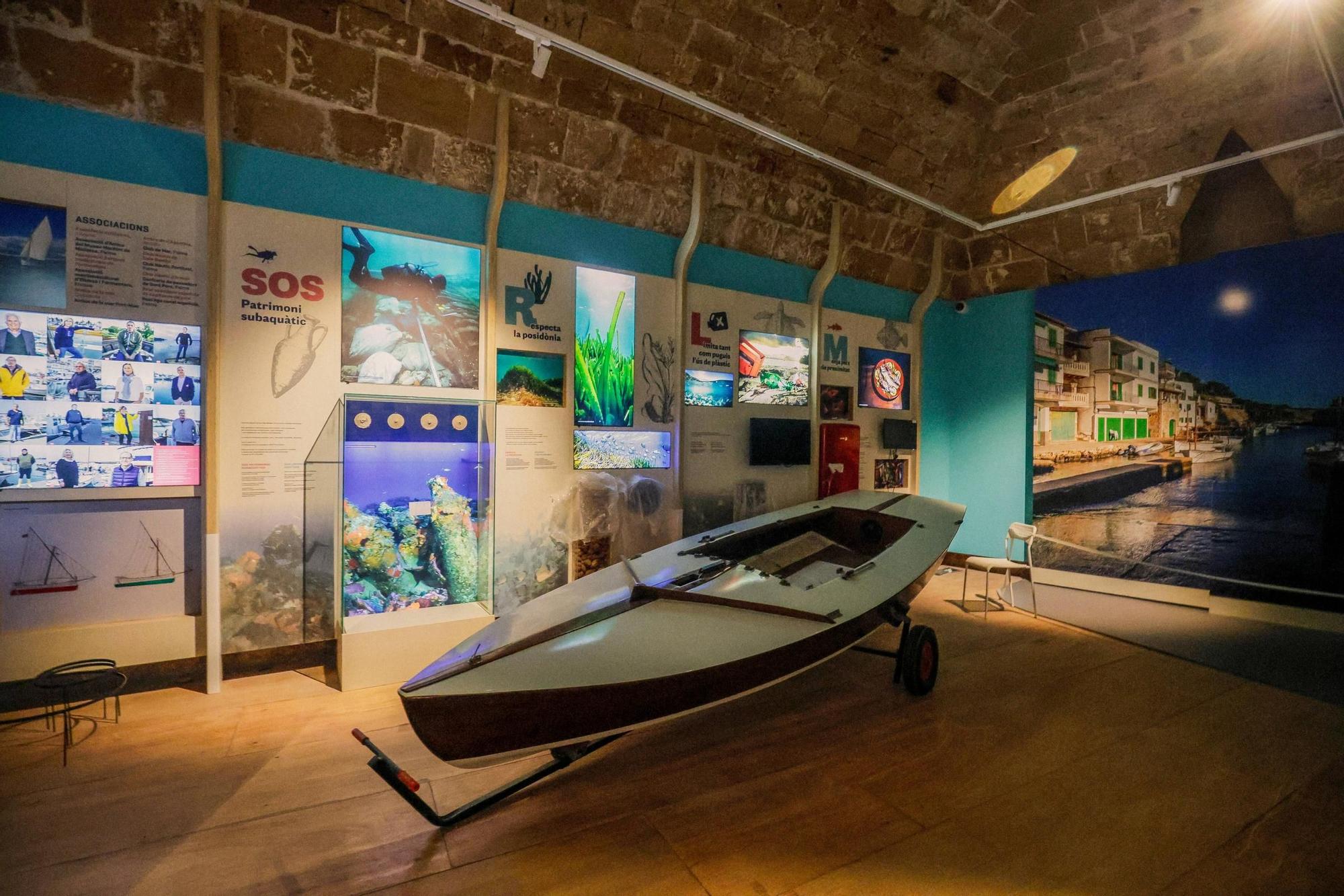 Así son las cinco salas del Museu Marítim de Mallorca que reabre este viernes