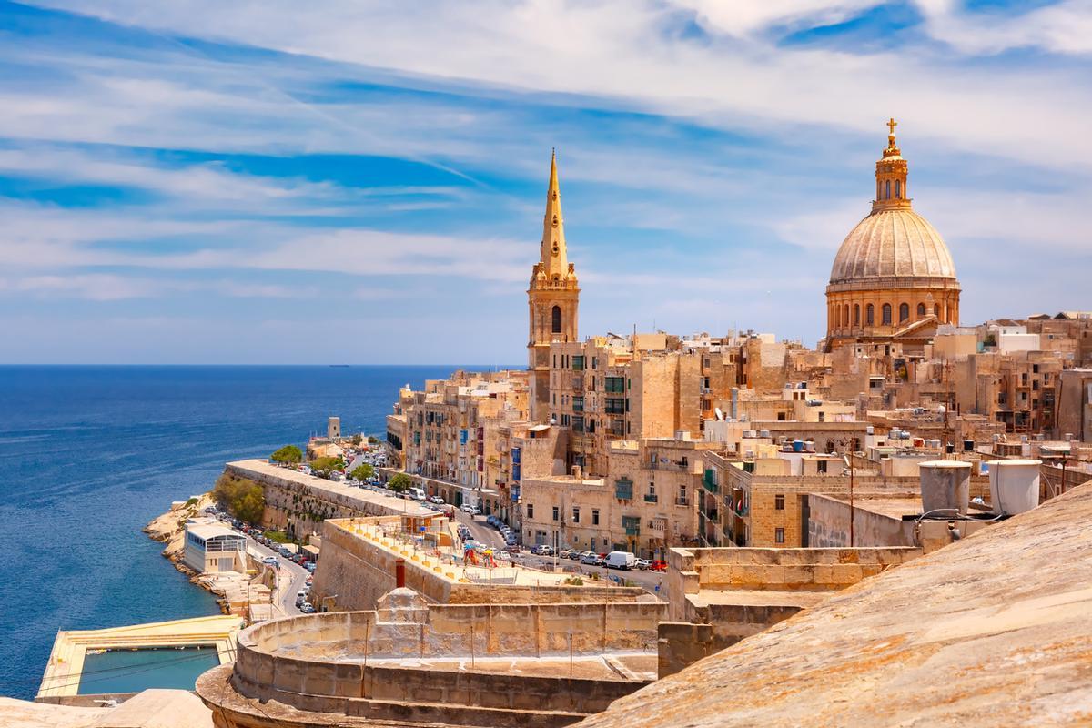 El precioso centro histórico de Malta: ideal para recorrer a pie.