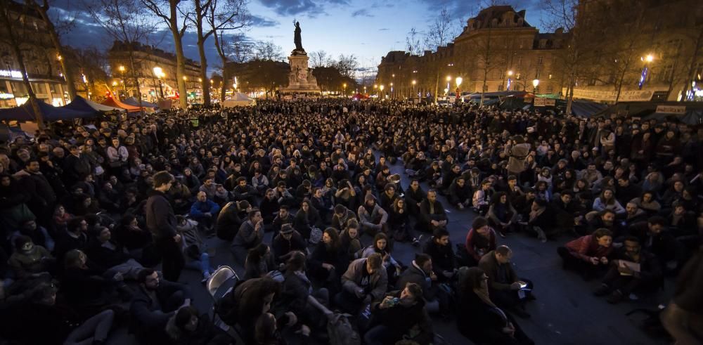 El moviment ''La Nuit Debout'' segueix la protesta