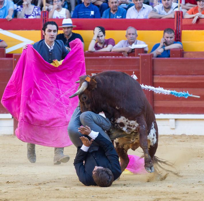 Fervor por los nuevos valores en la becerrada de la feria de San Juan