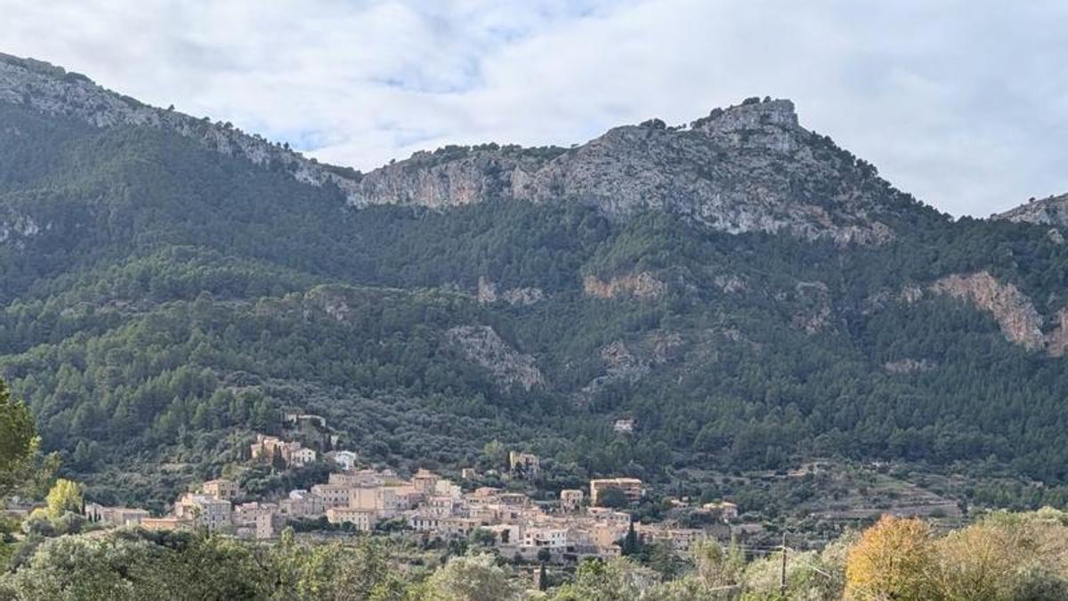Vista general de Estellencs.