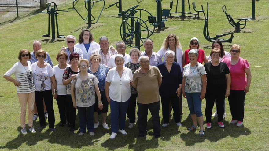 En imágenes: Los mayores de Trevías se cuidan con el prorama &quot;Más fuerte, más ágil&quot;