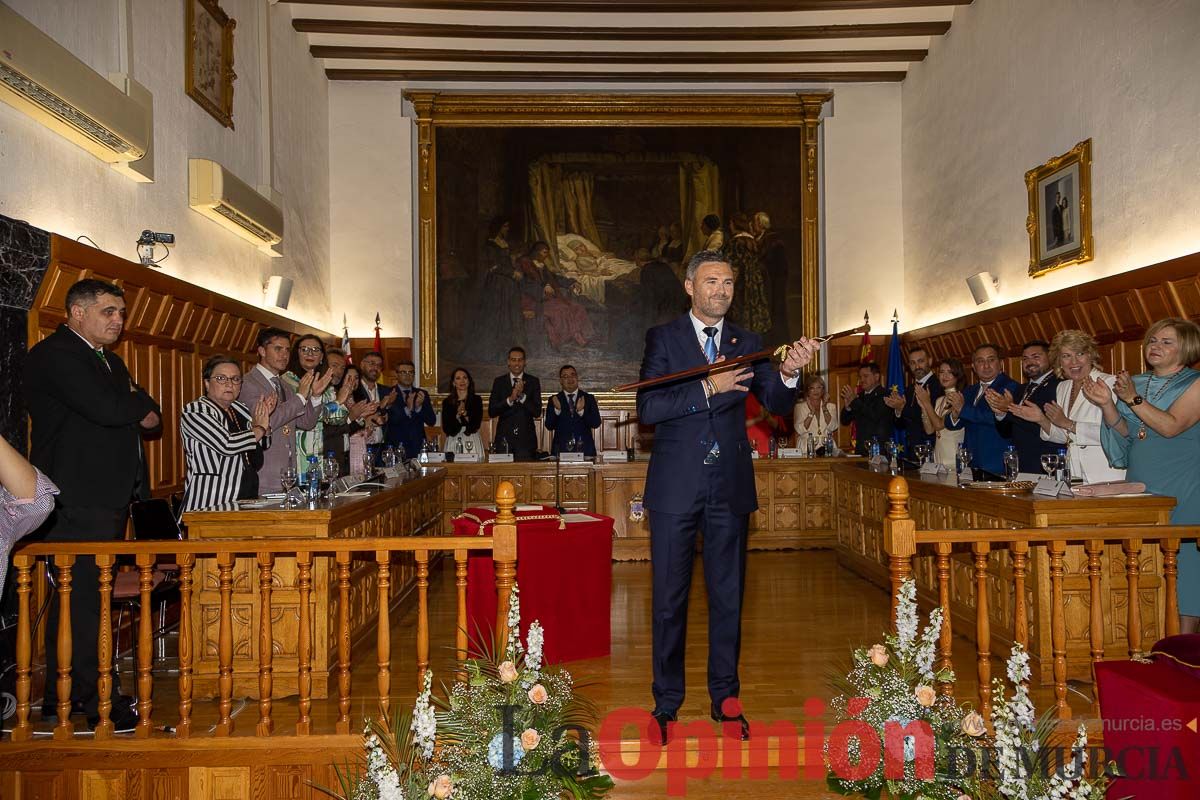 Pleno de investidura en el Ayuntamiento de Caravaca