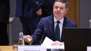 Dimiteix Pascual Donohoe, president de l’Eurogup, que va al Banc Mundial