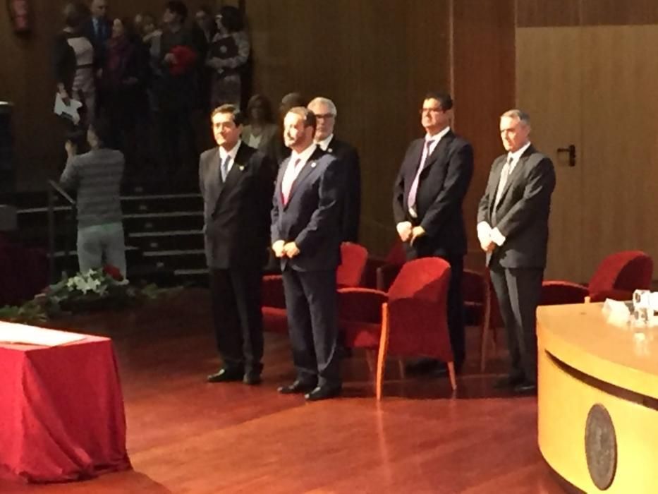 Toma de posesión de Rafael Robaina como nuevo rector de la ULPGC