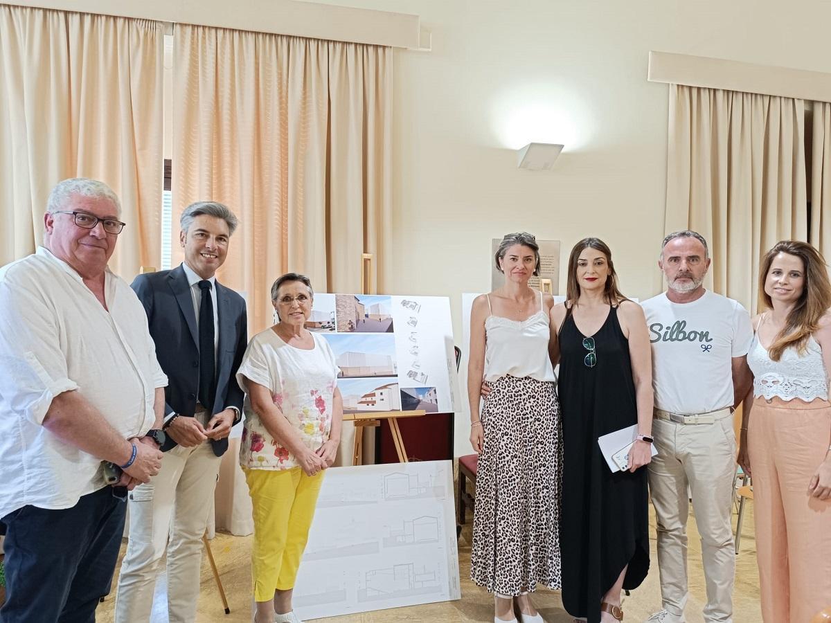 Presentación del proyecto del nuevo teatro aguilarense.