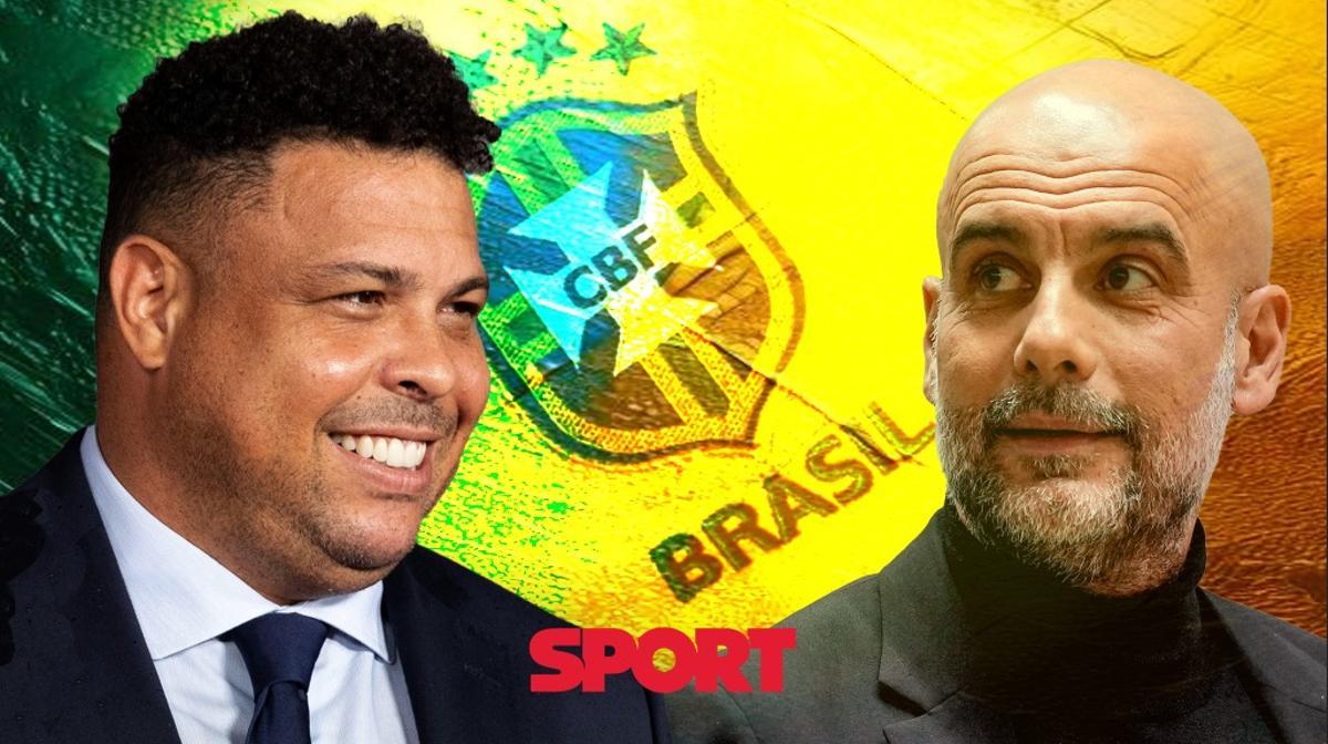 Ronaldo quería ser el presidente de la CBF y nombrar a Guardiola como su seleccionador