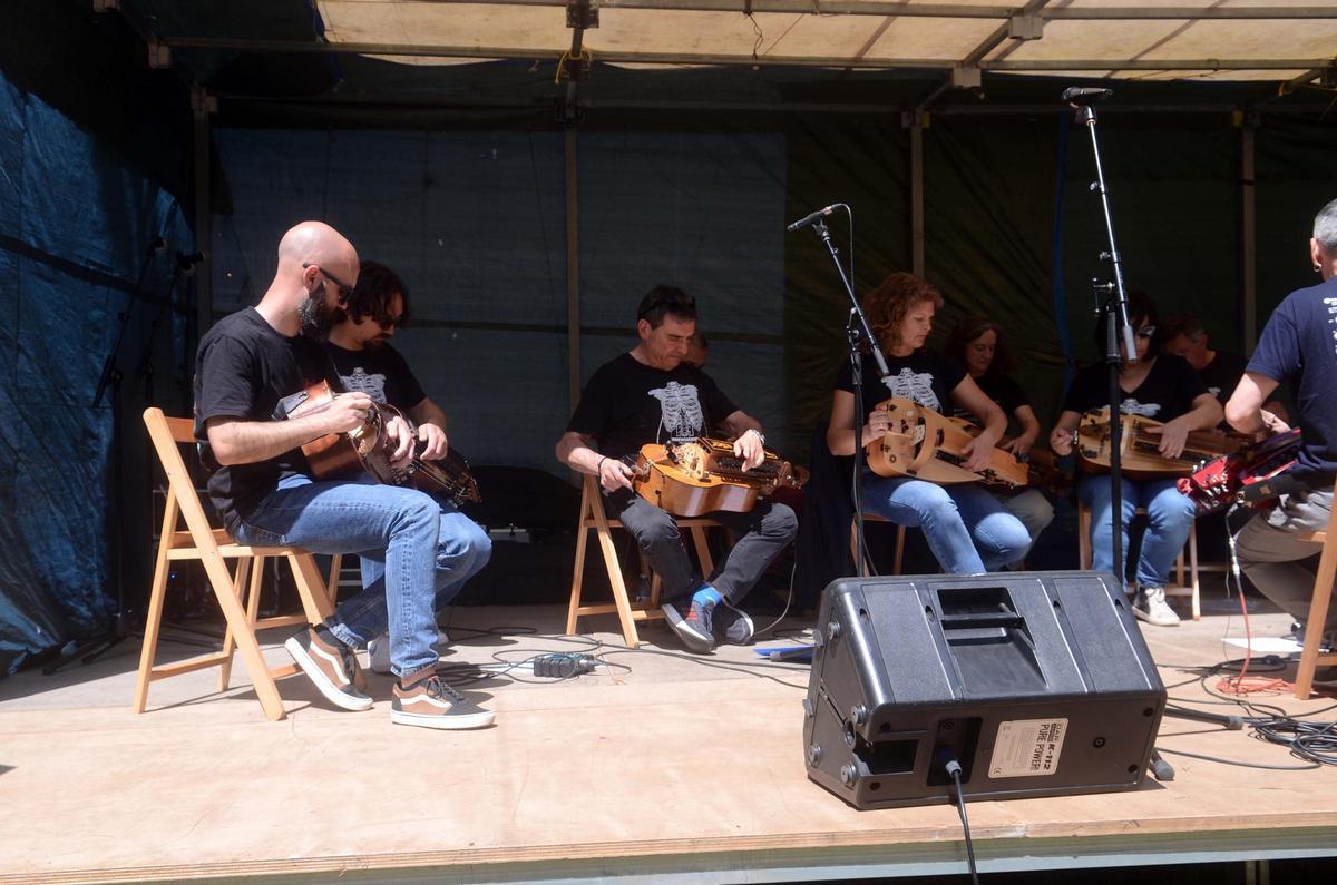 La fiesta de la música en Ribadumia.