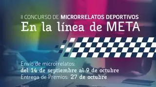 La APDM y la UMA convocan el II Concurso de Microrrelatos Deportivos «En la línea de meta»