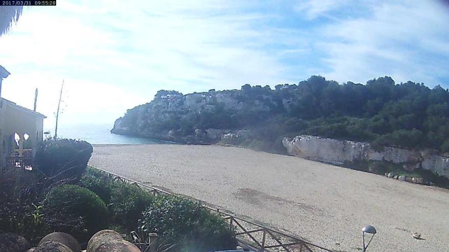 Sofort hinfahren und rein ins Wasser! Die Cala Romántica am Freitagvormittag (31.3.).