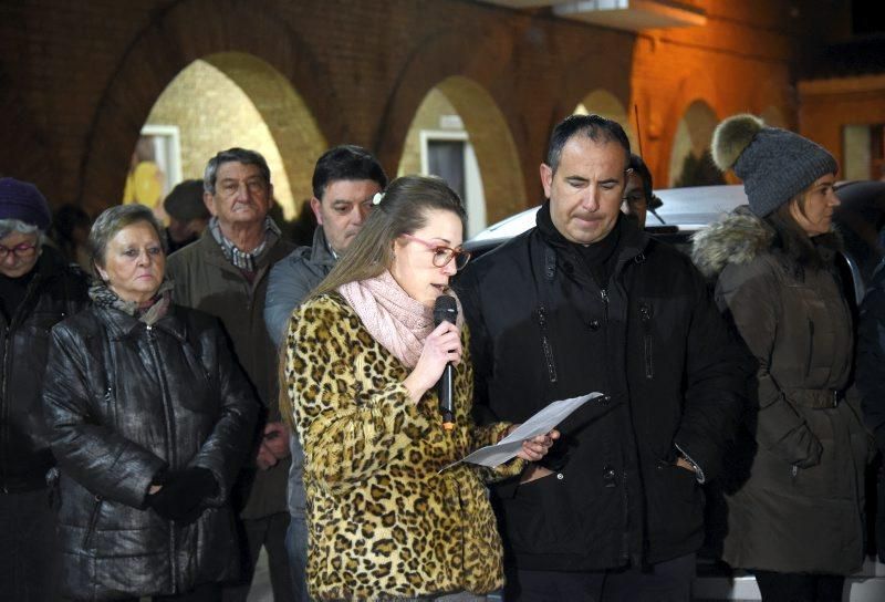 Concentración en Frula en rechazo a la violencia de género