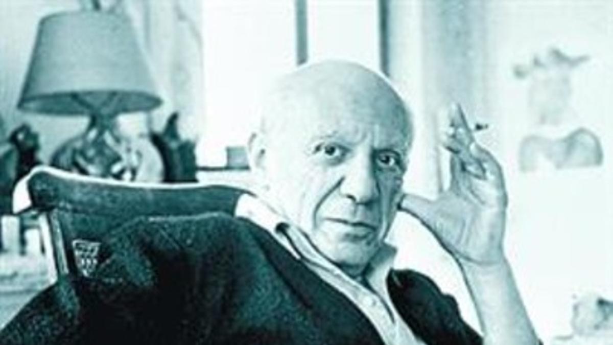 Pablo Picasso, en 1957.