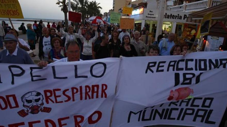 Imagen de archivo de una de las manifestaciones contra la subida del IBI.