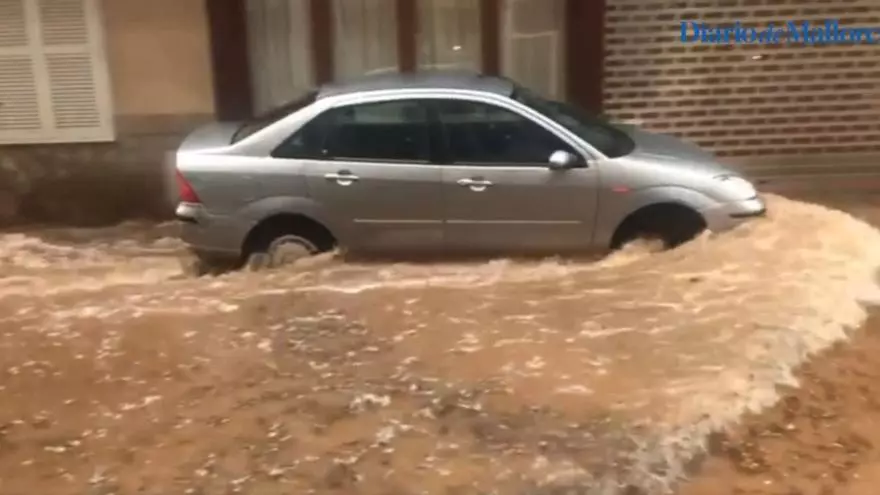 La DANA inunda Mallorca y provoca decenas de incidentes
