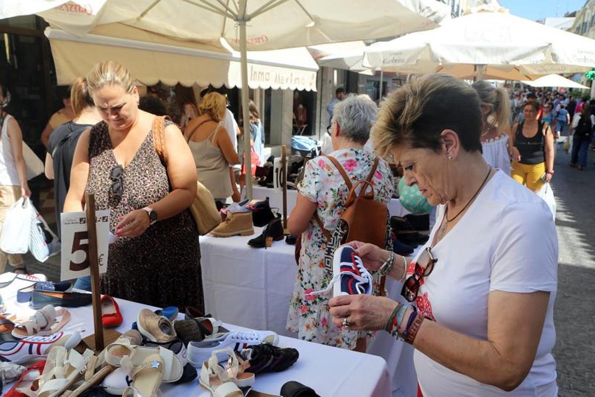 Una actividad de promoción del comercio local celebrada en Montilla.