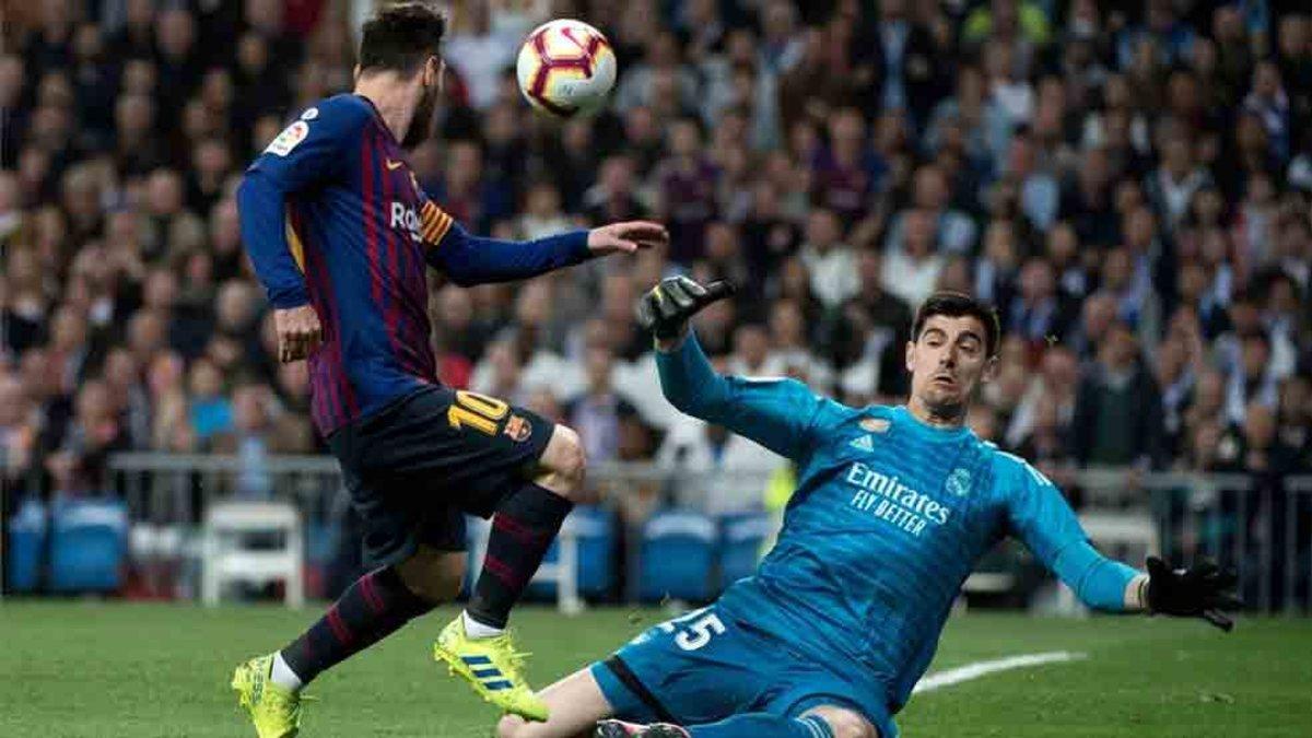 Courtois dice que sería injusto que el Barcelona sea campeón de la Liga 2019 / 2020