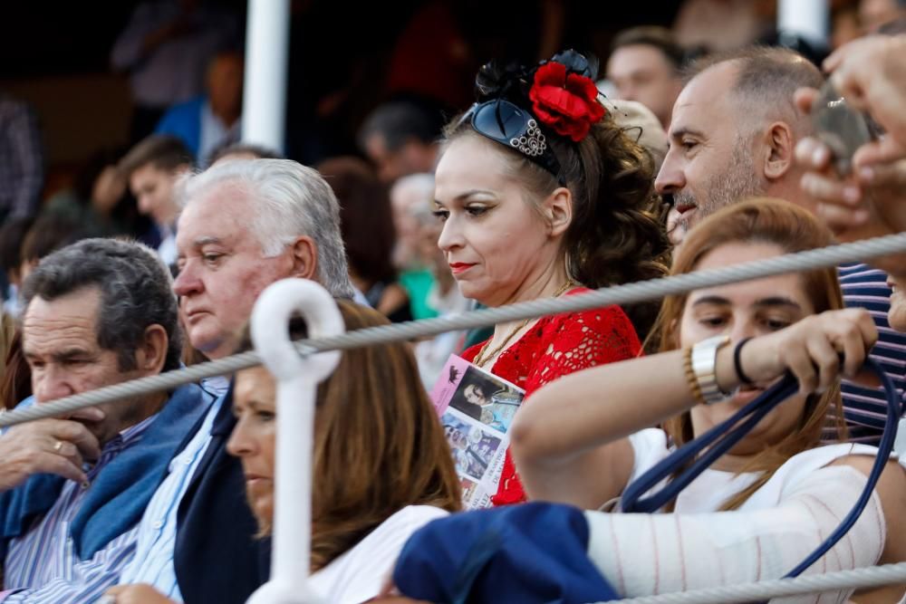 Novillada en El Bibio en la Feria de Begoña 2018.