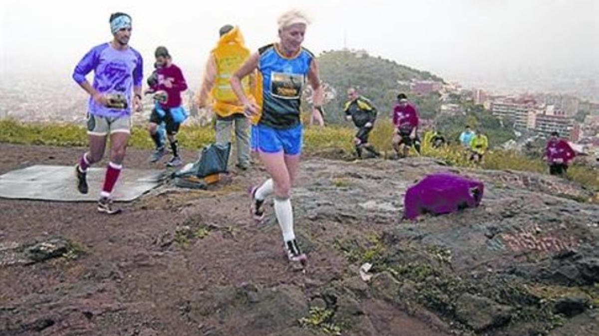 Un momento de la dura carrera Cros3Turons, el año pasado.