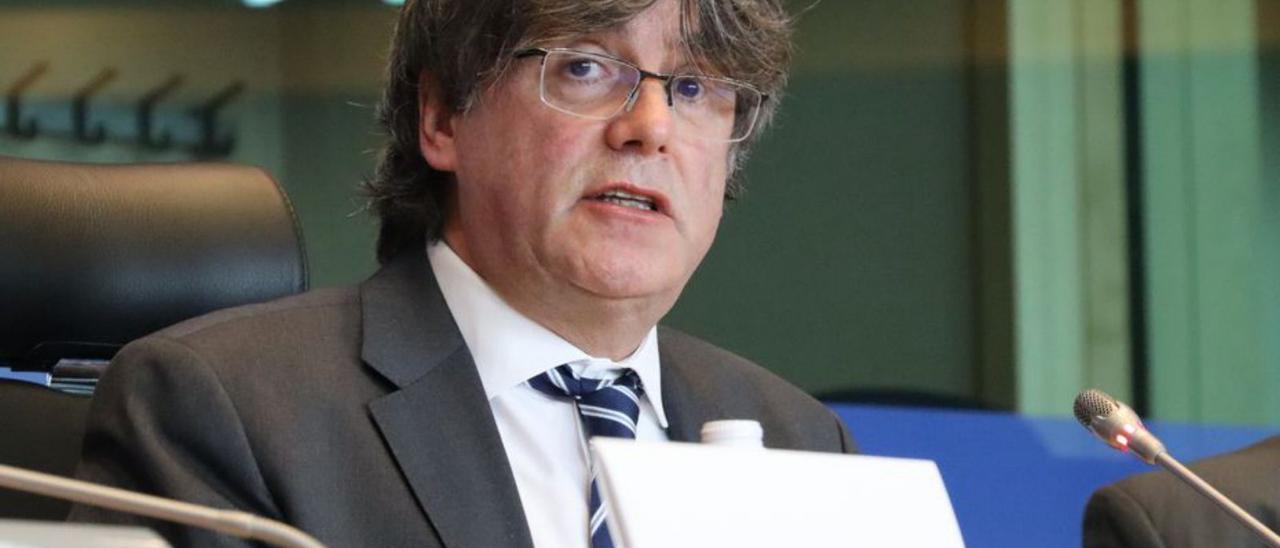 Puigdemont, a l’Europarlament en una fotografia d’arxiu. | ACN