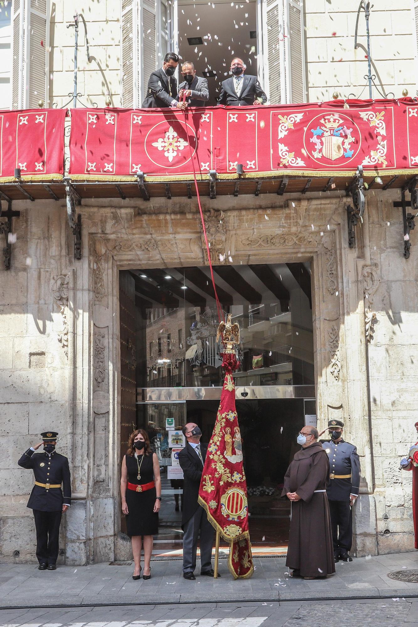 779 Aniversario de La Reconquista de Orihuela con la celebración institucional e histórica sin público por el covid