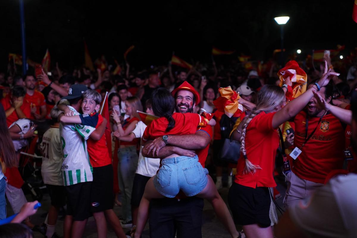 Las mejores imágenes de la celebración del segundo Mundial de España en Sevilla
