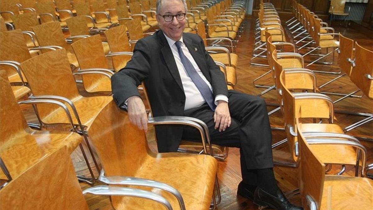 Dídac Ramírez, reelegido rector de la Universitat de Barcelona.